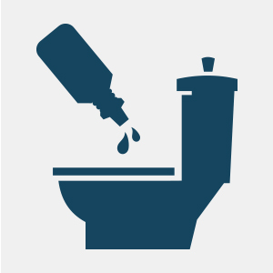 Apply to Toilet Bowlaplicar en la taza del inodoro